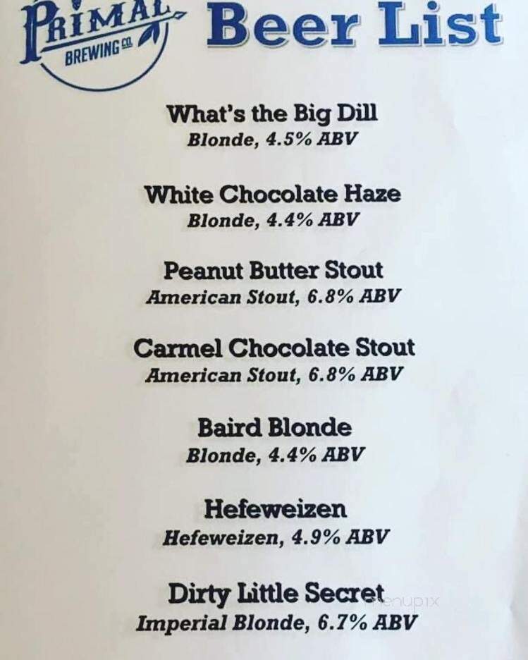 Primal Brewing - Baird, TX