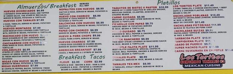 Los Toritos Tamales - Pearland, TX