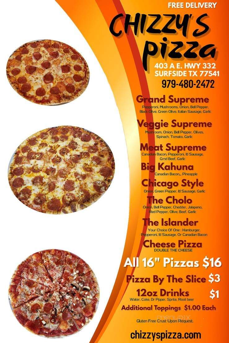 Chizzy's Pizza - Surfside Beach, TX