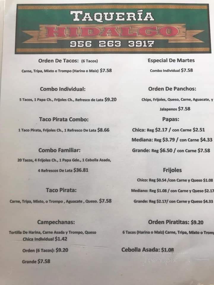 Taqueria Hidalgo - Rio Grande City, TX