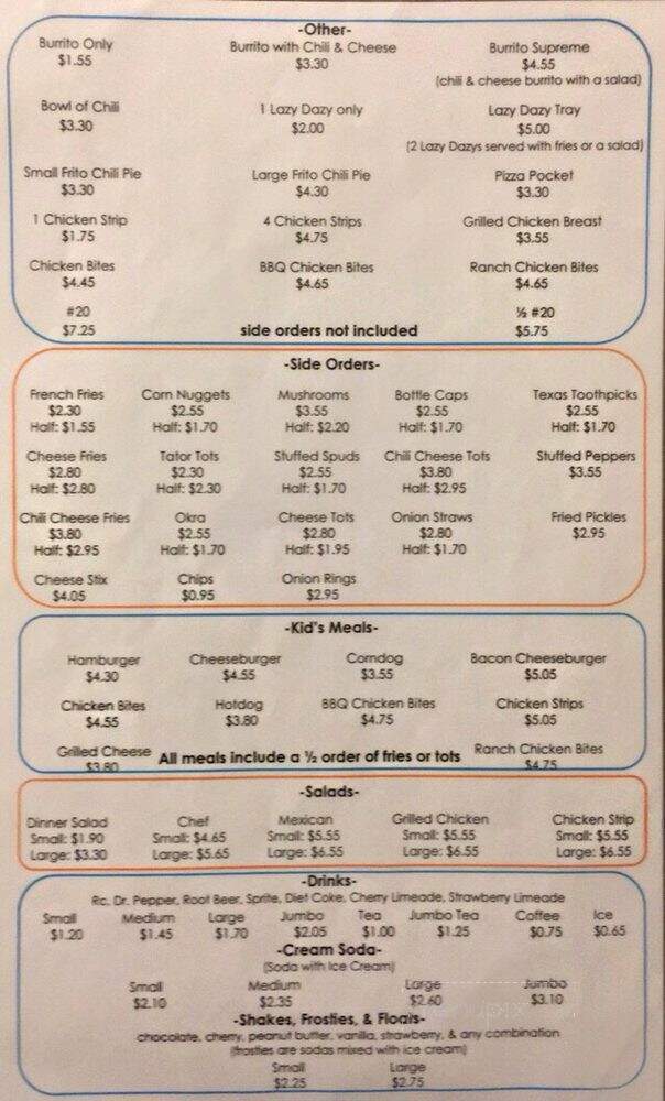 Ode's Drive-In - Cheyenne, OK