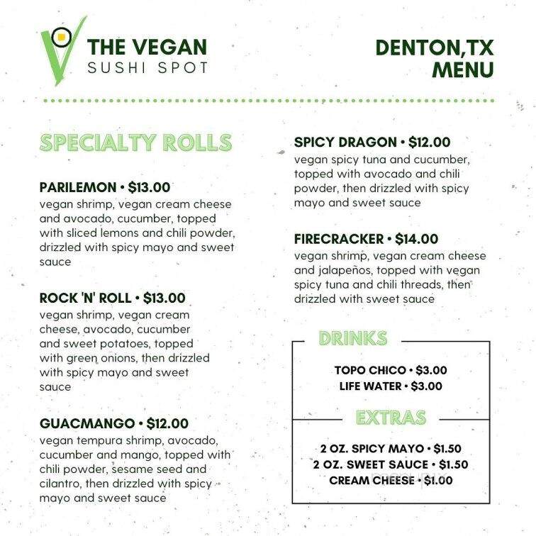 The Vegan Sushi Spot - Katy, TX