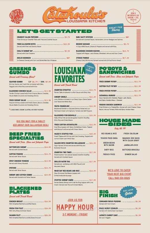 Catahoula's Louisiana Kitchen - Denton, TX