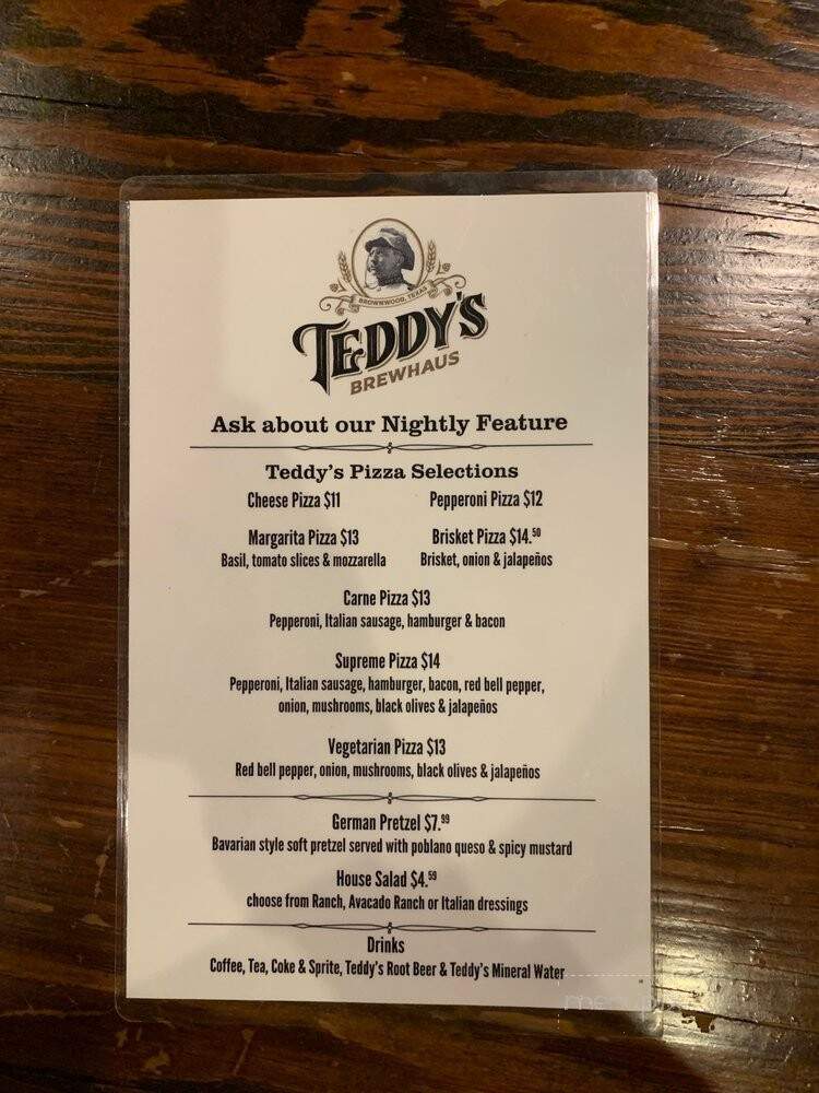 Teddy's Brewhaus - Brownwood, TX