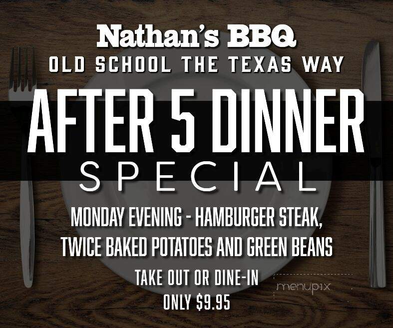 Nathan's BBQ - Brenham, TX