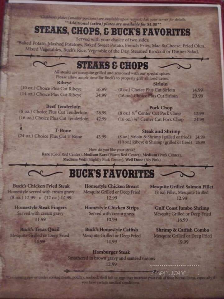 Buck's Steaks & Bar-B-Que - Sweetwater, TX