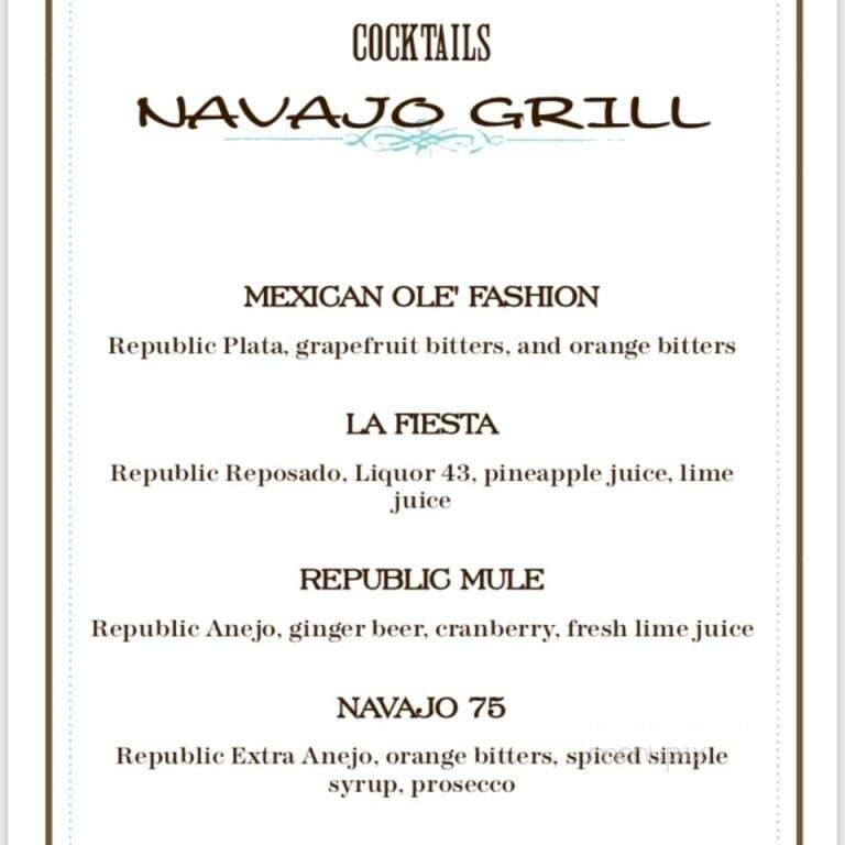 Navajo Grill - Fredericksburg, TX