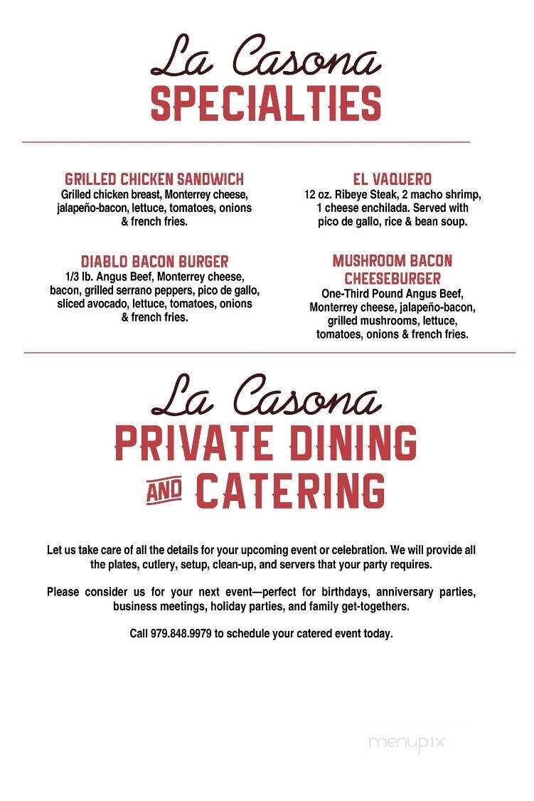 La Casona Mexican Restaurant - Angleton, TX