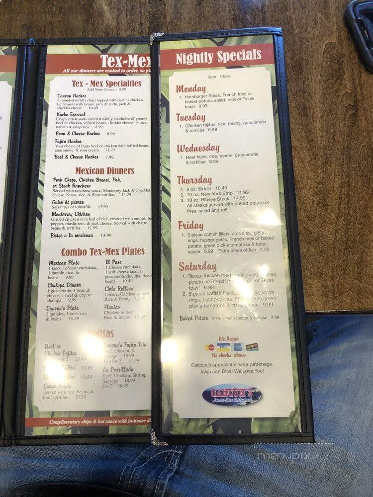 Cancun's Amerimex Restaurant - Waxahachie, TX