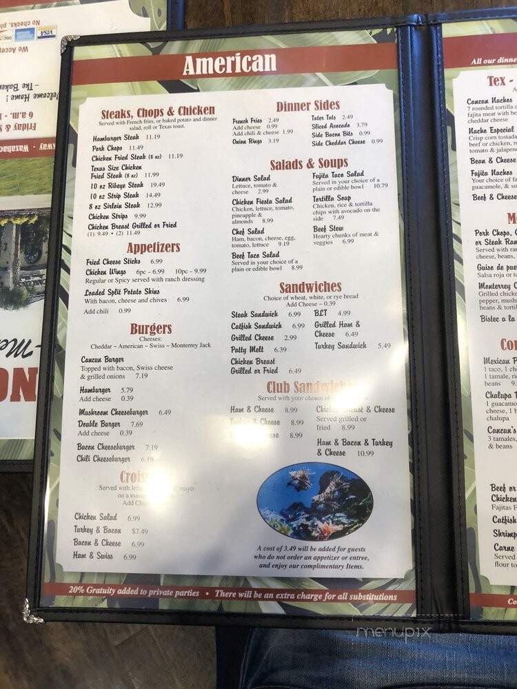 Cancun's Amerimex Restaurant - Waxahachie, TX