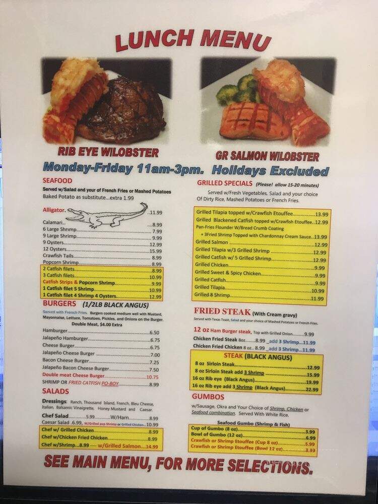 Sealand Steak and Seafood - Brenham, TX