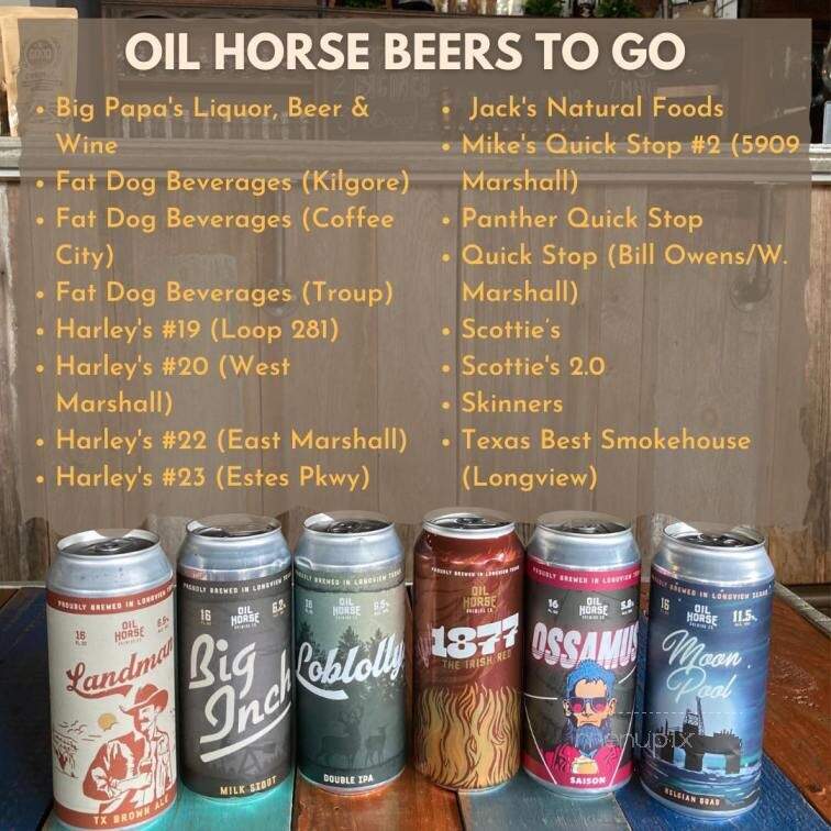 Oil Horse Brewing Co - Longview, TX