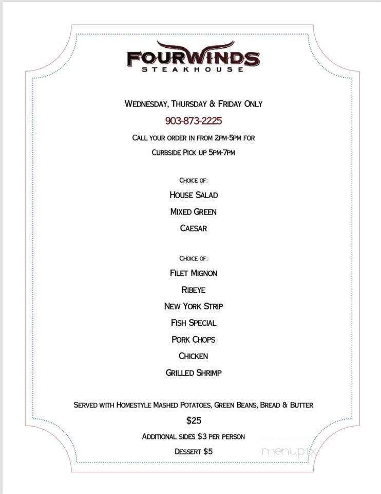 Four Winds Restaurant - Wills Point, TX