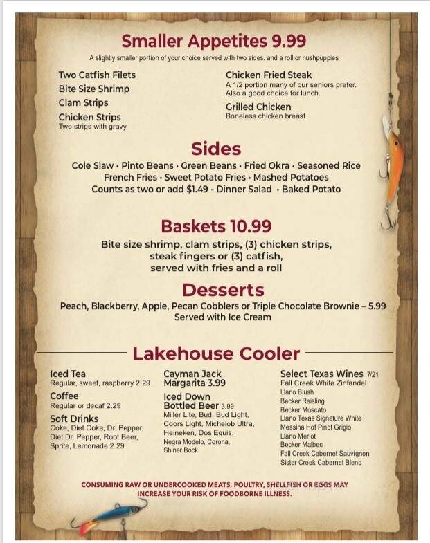 Lakehouse Restaurant - Kerrville, TX