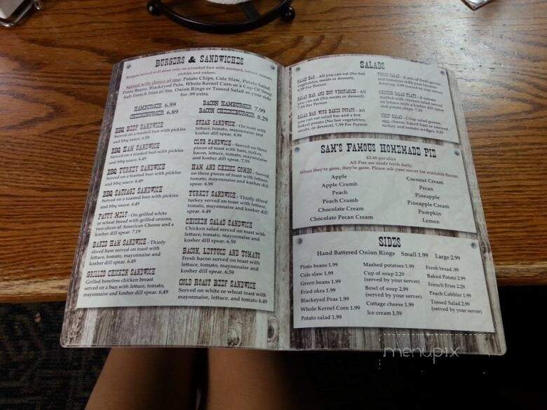 Sam's Restaurant - Fairfield, TX