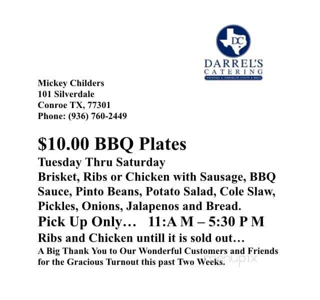 Darrel's Catering - Conroe, TX