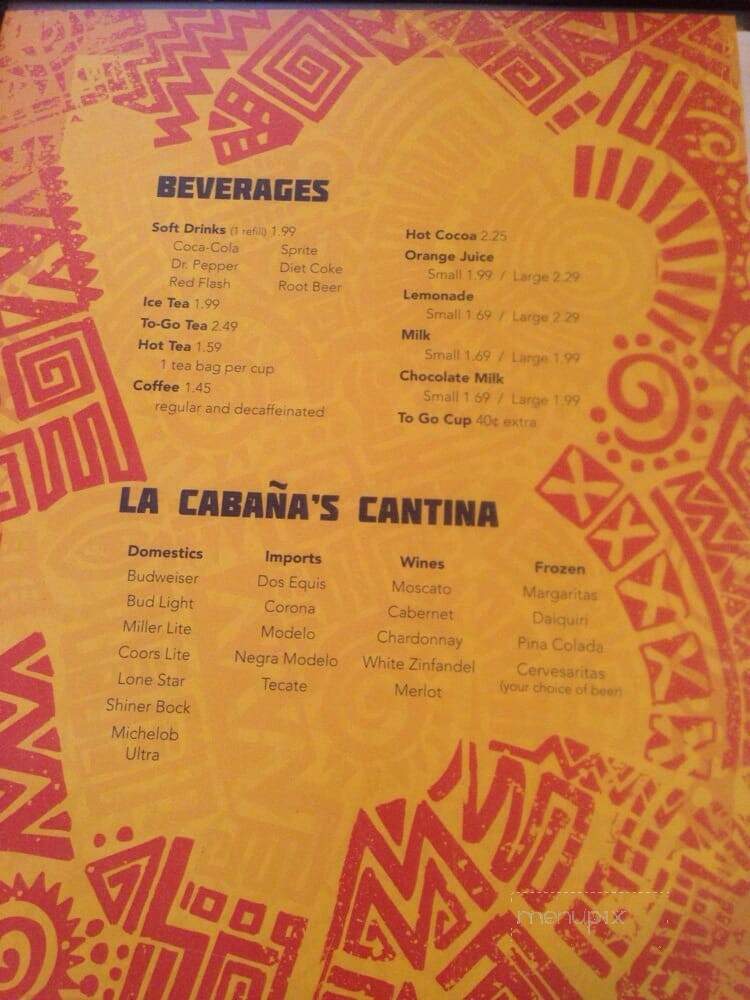 La Cabana Mexican Cafe - Lakehills, TX