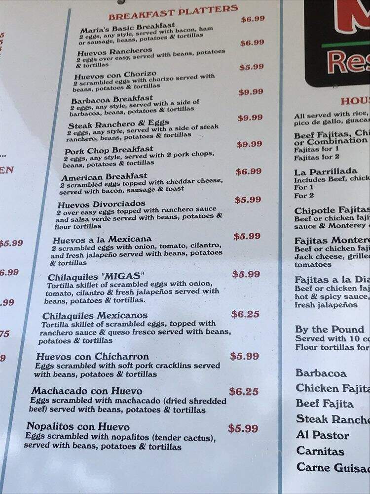 Maria's Restaurant - Columbus, TX