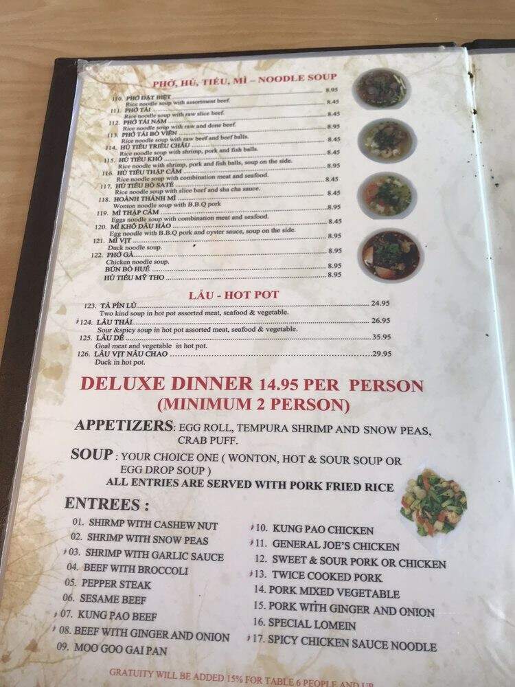 A Dong Chinese and Vietnamese Restaurant - Selma, TX