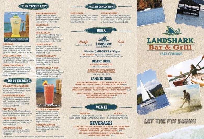 LandShark Bar & Grill - Montgomery, TX