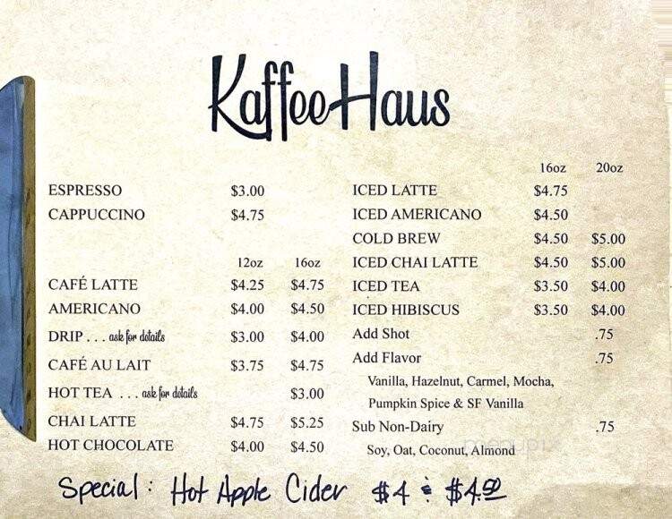 Kaffee Haus - Fredericksburg, TX