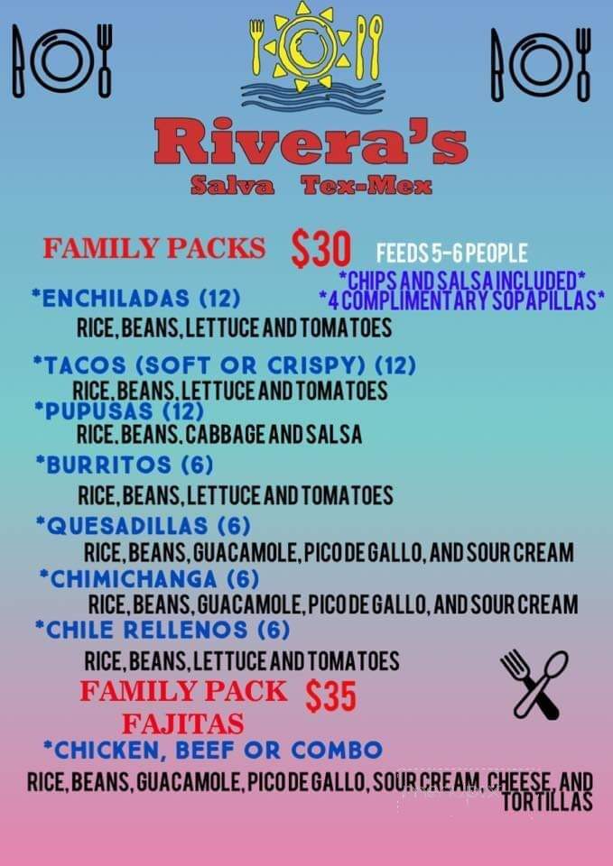 Rivera's Salva Tex-Mex - Van Alstyne, TX