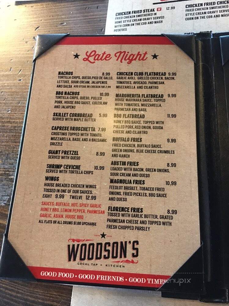 Woodson's Local Tap + Kitchen - Conroe, TX