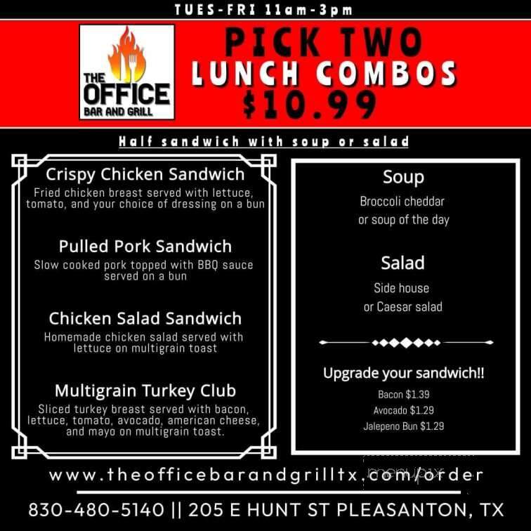 The Office Bar and Grill - Pleasanton, TX