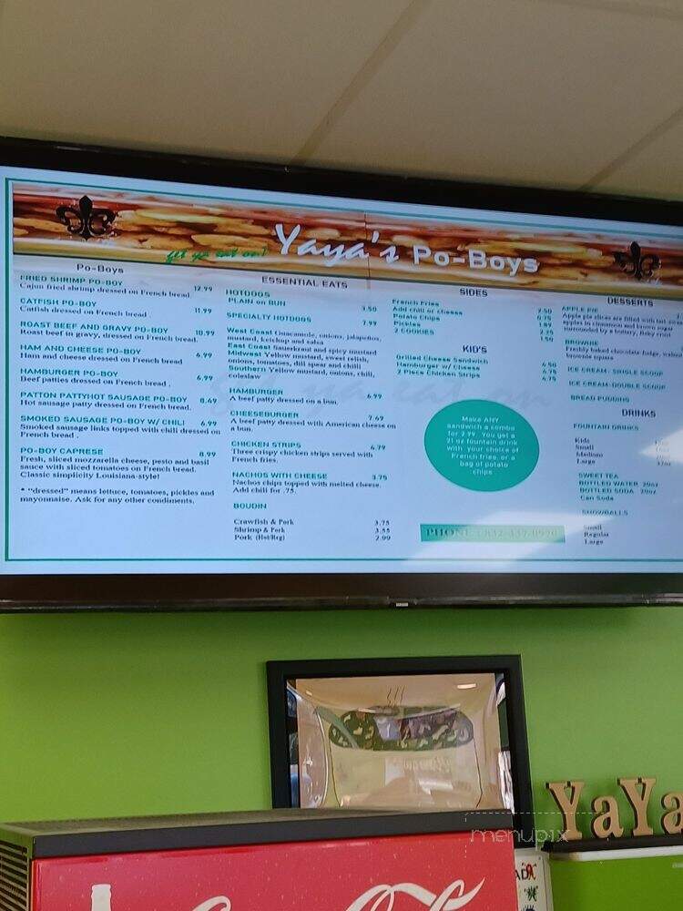 Yaya's Poboys - Katy, TX