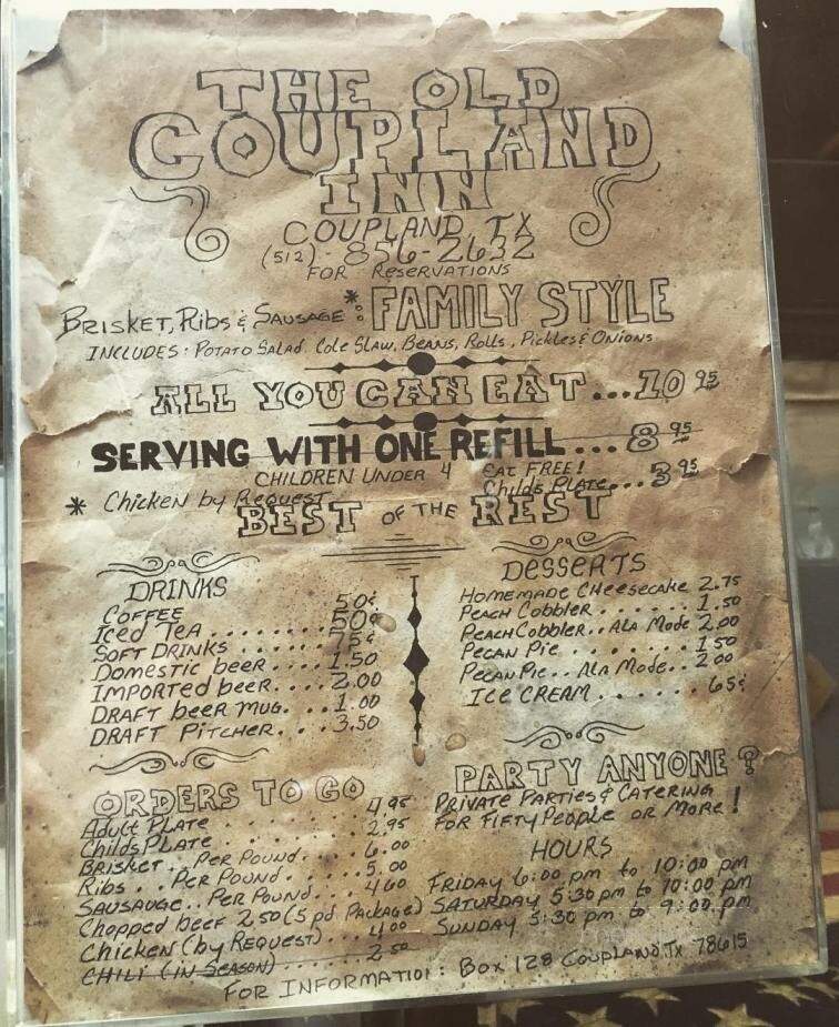 Old Coupland Inn & Dancehall - Coupland, TX