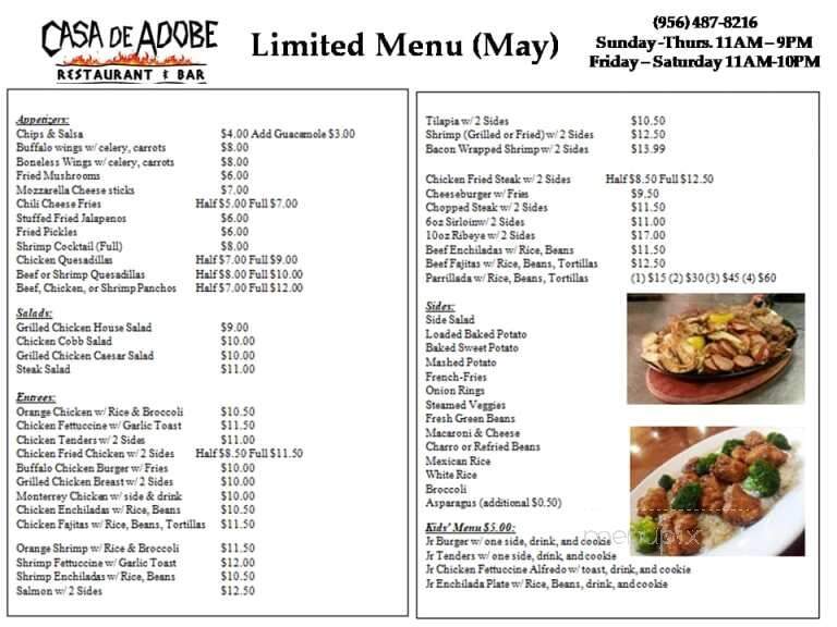 Casa de Adobe Restaurant & Bar - Rio Grande City, TX