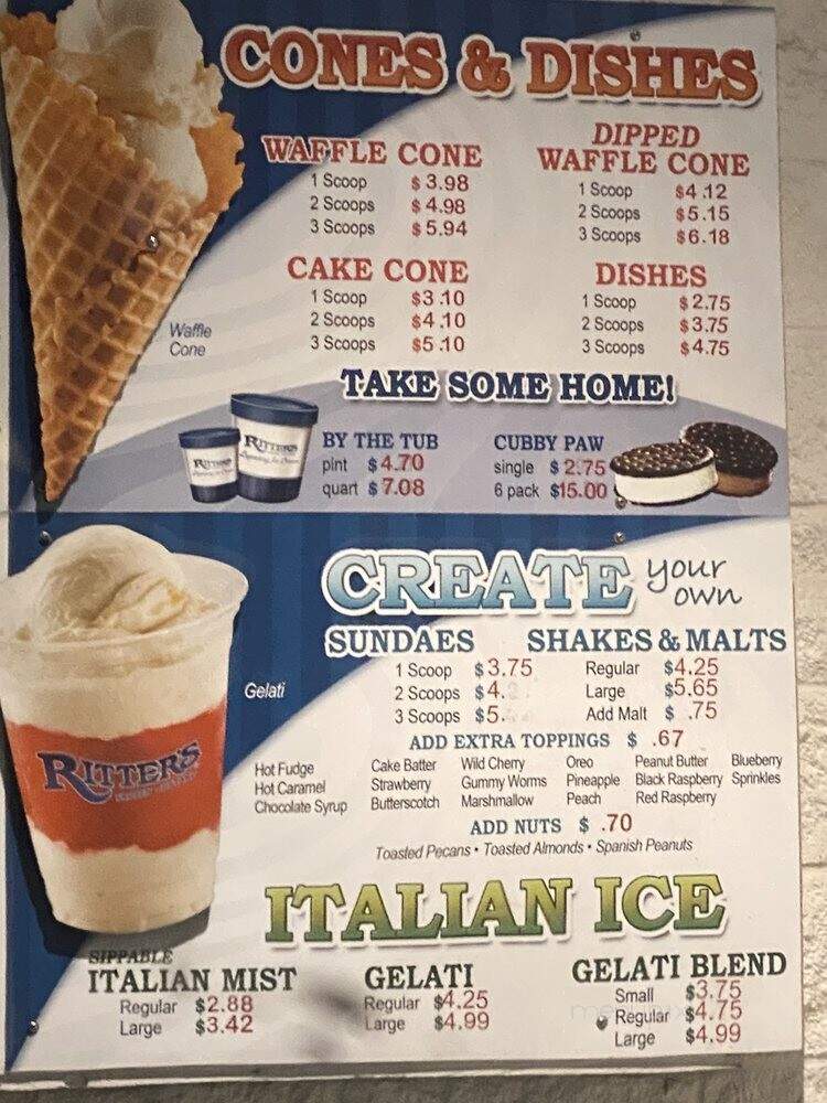 Ritters Frozen Custard - Katy, TX