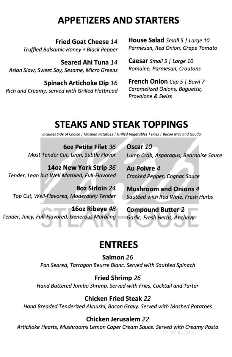 1836 Steakhouse - Huntsville, TX