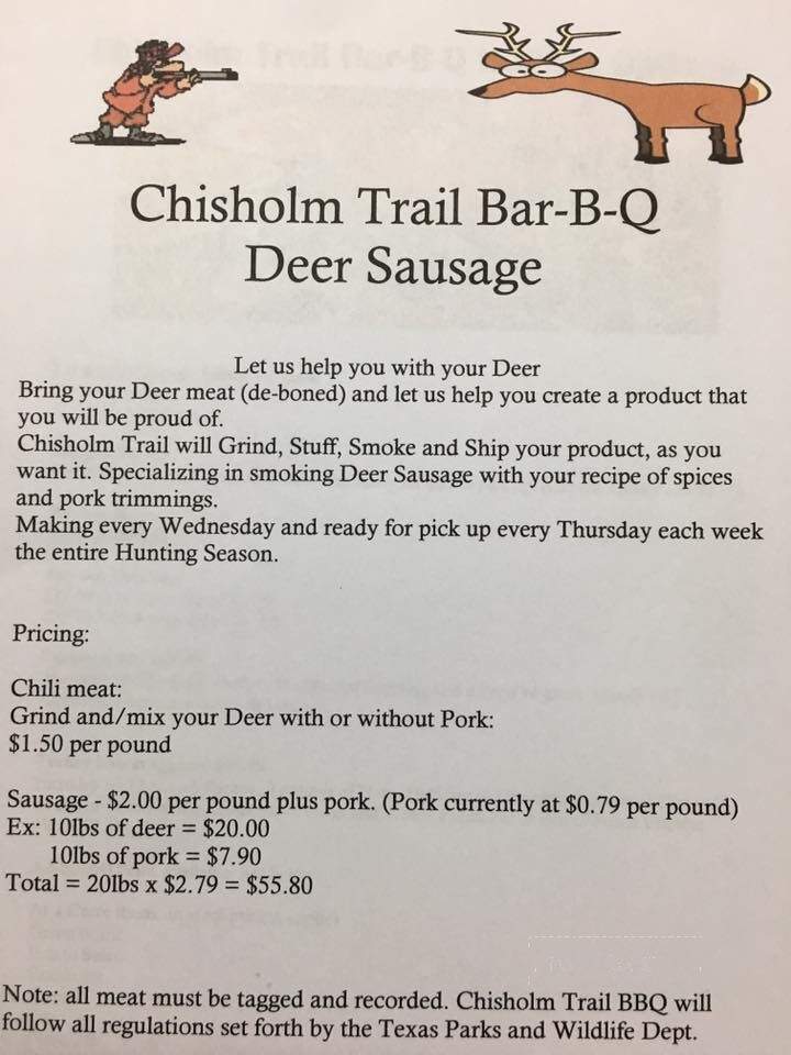 Chisholm Trail Barbq - Lockhart, TX