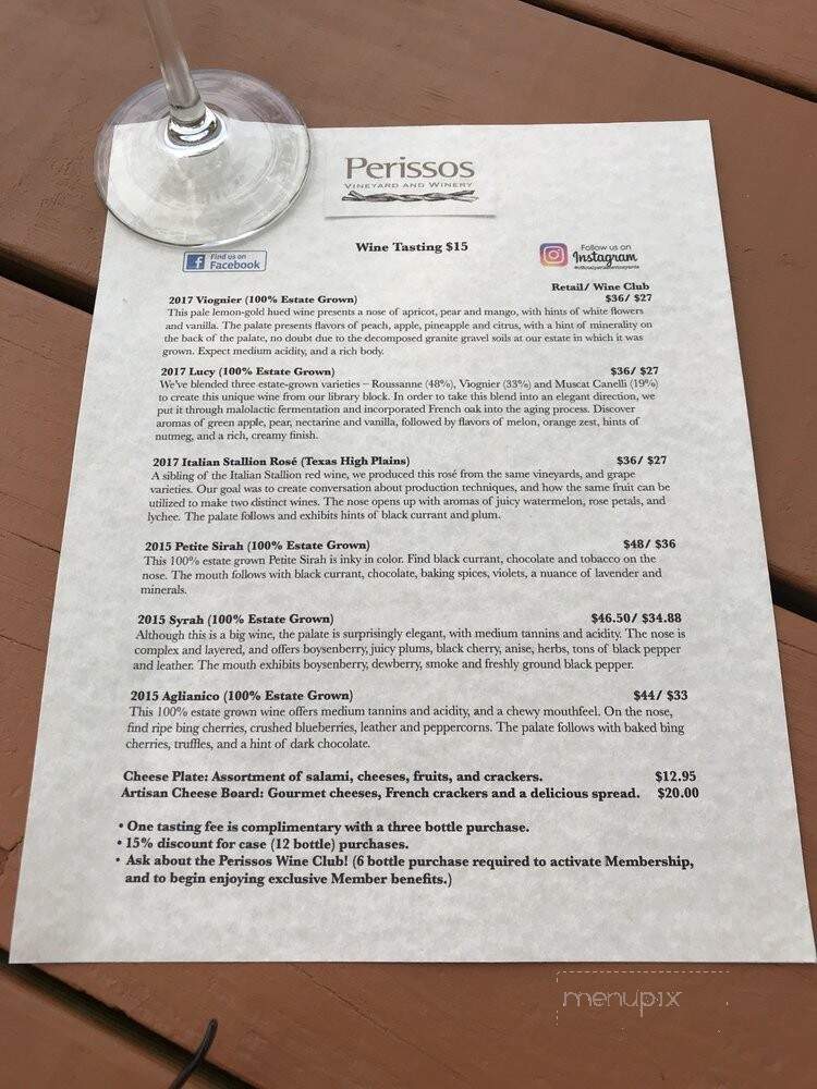 Perissos Vineyard and Winery - Burnet, TX