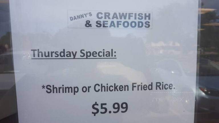 Danny's Crawfish & Seafoods - Missouri City, TX