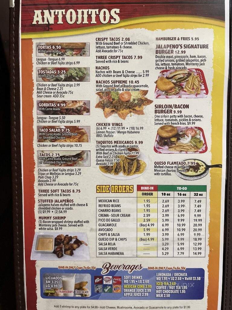 Jalapeno's Mexican Bar & Grill - Ingleside, TX