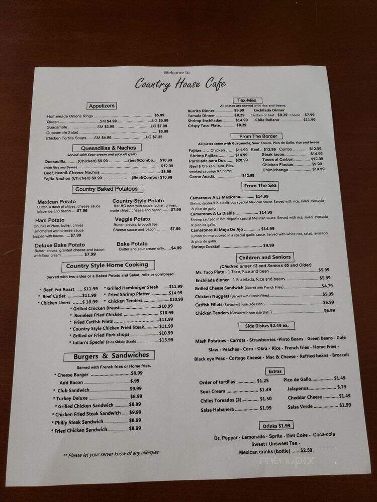 Country House Cafe - Terrell, TX