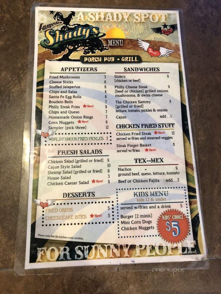 Shady's Porch Pub - Angleton, TX