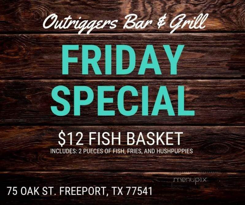 Outriggers Bar & Grill - Freeport, TX