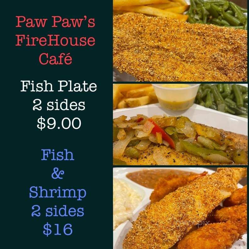 Paw Paw's Firehouse Cafe - Round Top, TX