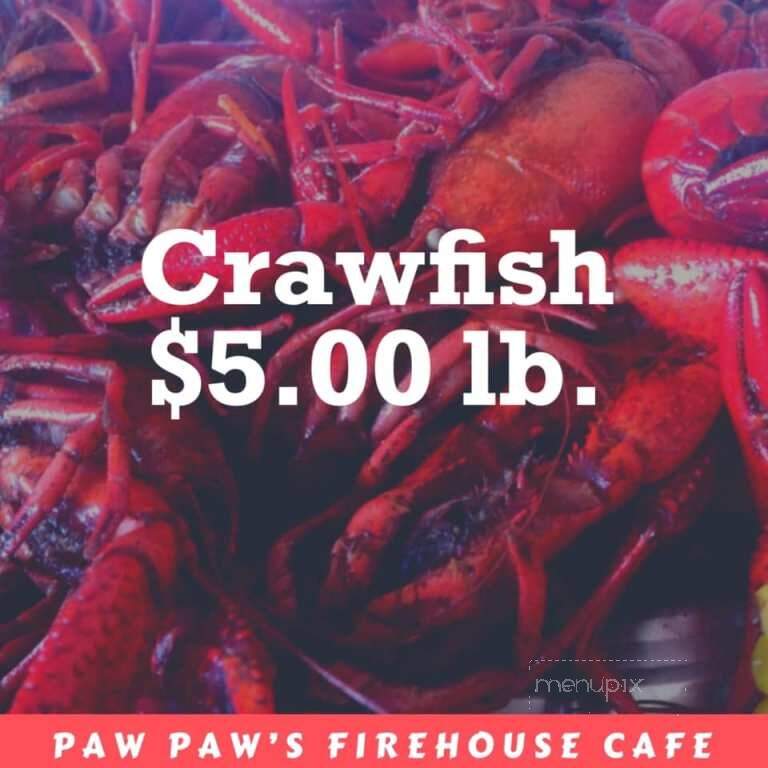 Paw Paw's Firehouse Cafe - Round Top, TX