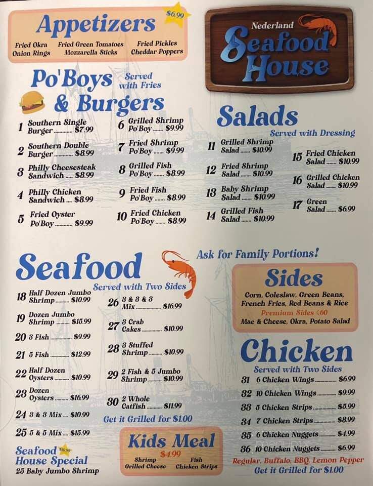 Nederland Seafood House - Nederland, TX