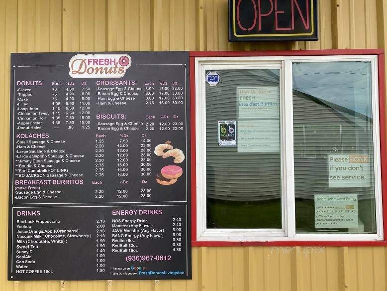 Fresh Donuts - Livingston, TX