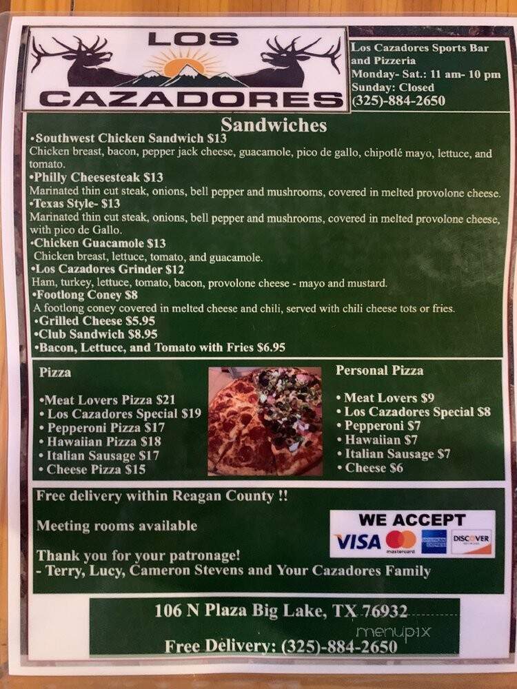 Las Cazadores - Big Lake, TX