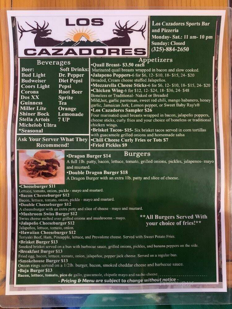 Las Cazadores - Big Lake, TX