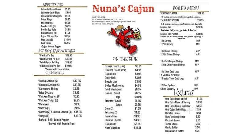 Nuna's - Palestine, TX