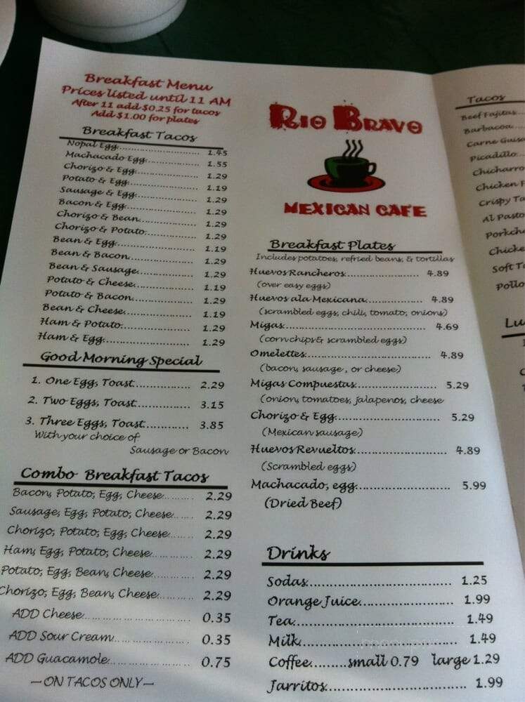 Rio Bravo Mexican Cafe - Georgetown, TX