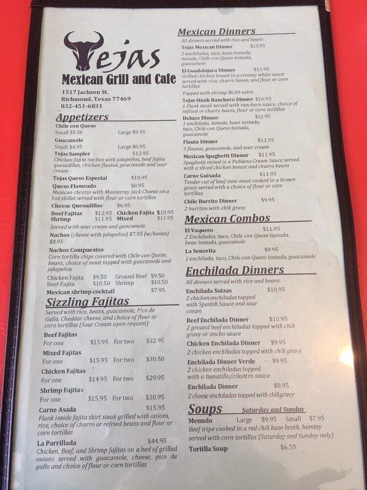 Tejas Mexican Grill and Cafe - Richmond, TX