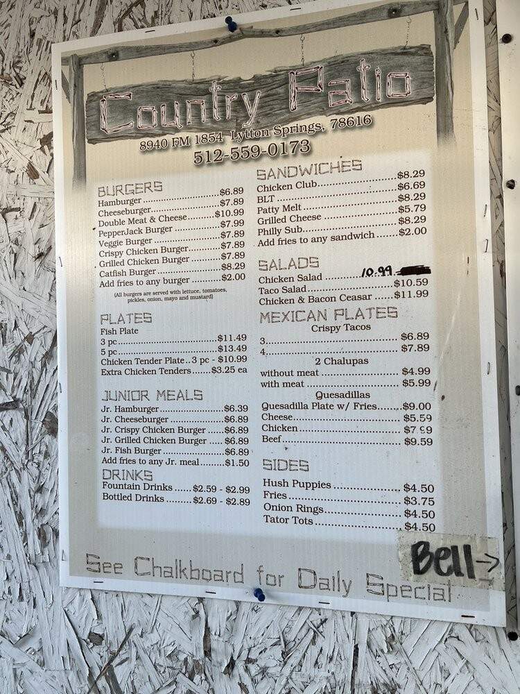 The Country Patio - Dale, TX